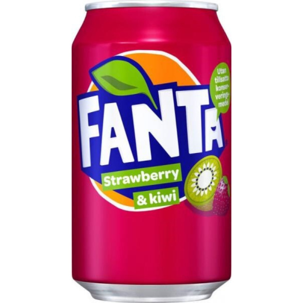 Напиток газ Fanta Strawberry & Kiwi (Фанта Клубника и Киви)