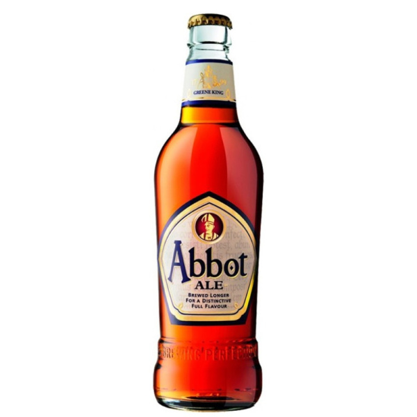 ABBOT ALE (ЭББОТ ЭЛЬ) Пиво темное фильтрованное пастеризованное алк. 5,0%, 0,5 СТ