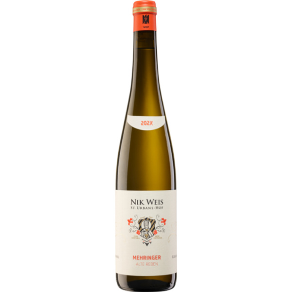 Вино Nik Weis St. Urbans-Hof Mehringer Alte Reben Riesling белое сухое 0,75