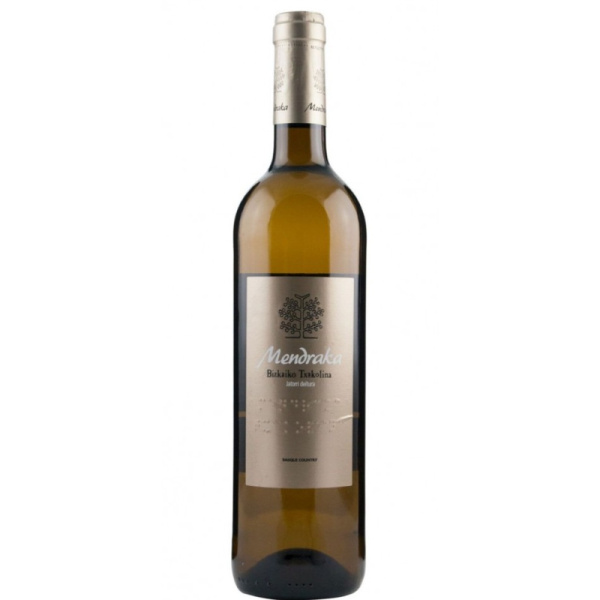 Вино сухое белое Mendraka Txakolina 0,75