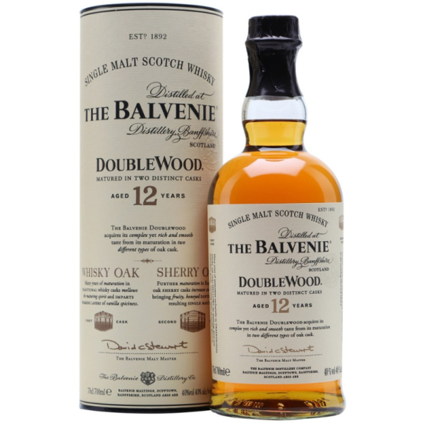 Виски Balvenie Doublewood 12 y.o. 0.7