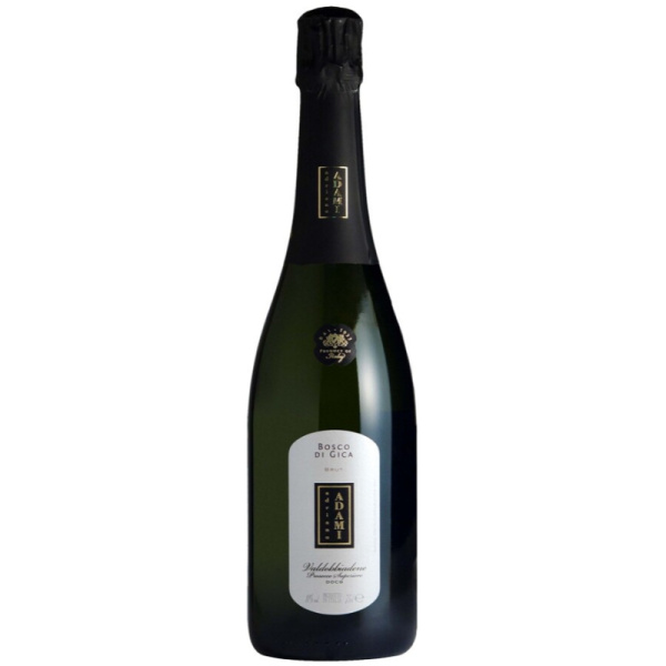 Вино белое сухое игристое ADAMI Bosco di Gica Prosecco Valdobbiadene Brut 0,75 л.