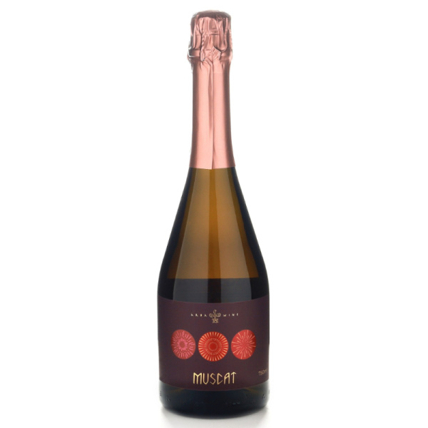 Вино игристое сухое розовое Muscat 2024  0.75