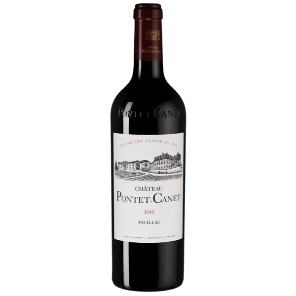 Вино сухое красное CHATEAU PONTET CANET 2011 0,75