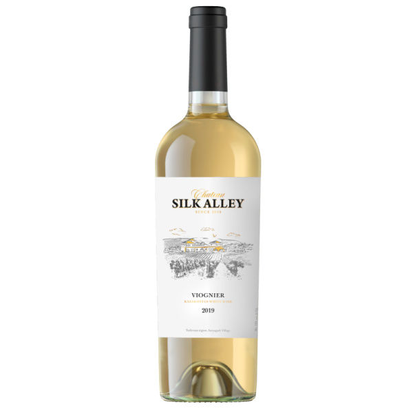 Вино сухое белое Silk Alley Chardonnay White Wine 2020 0,75 л