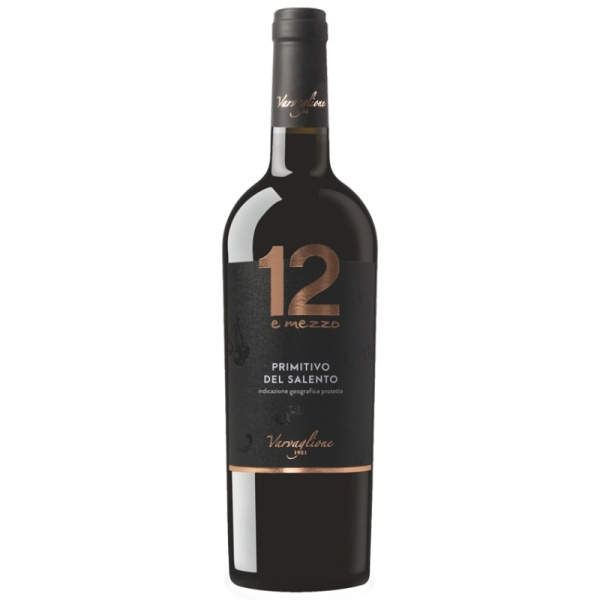 Вино красное сухое Varvaglione 12 e Mezzo Primitivo Salento 1,5 л.
