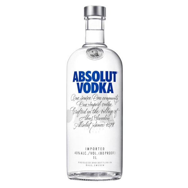 Водка Absolut Blue 40% 0.7