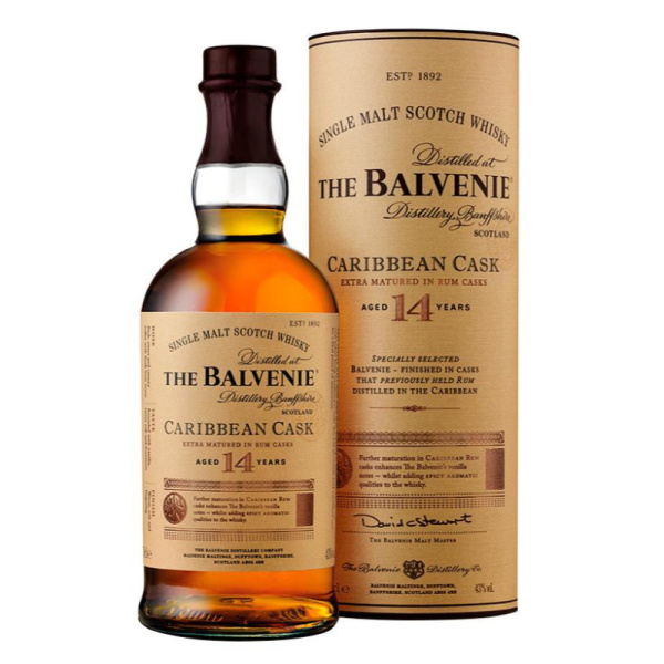 Виски односолодовый Balvenie 14 Caribbean Cask 0,7 л.