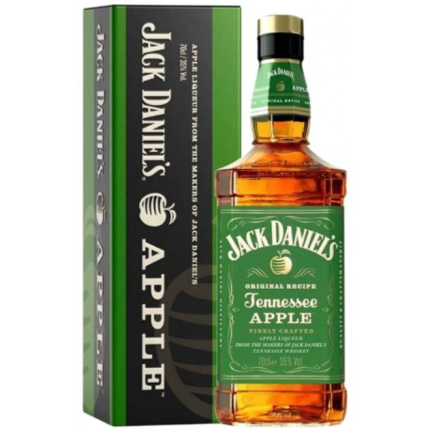 Ликер Jack Daniel’s Tennessee Apple 0,7л в железной упаковке