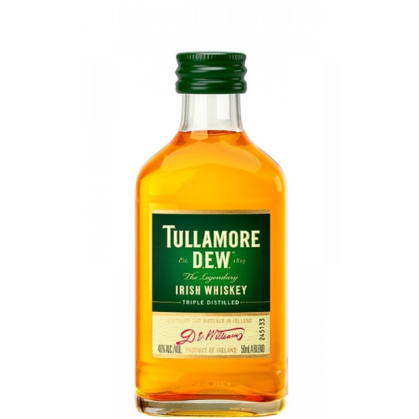 Виски купажированный Tullamore D.E.W. Original 0,05 л.