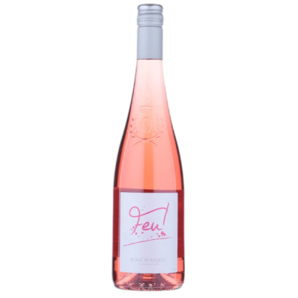 Вино розовое полусухое Feu Rose d'Anjou 0,75 л.