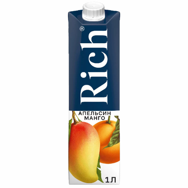 Рич Манго-апельсин нектар 55%ДП 1