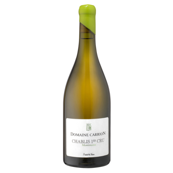 Вино сухое белое DOMAINE CARRION CHABLIS 1er CRU MONTMAINS 0,75